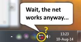 Network icon disappeared: Fix missing and "disconnected ...