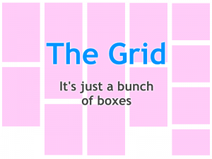 The Almighty Grid!