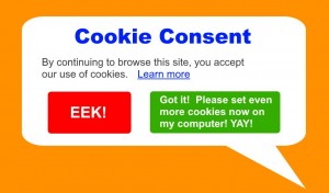 Cookie Consent / Idiocy