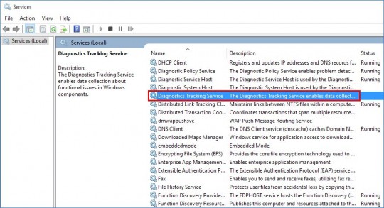 Diagnostics tracking service что за служба windows 7