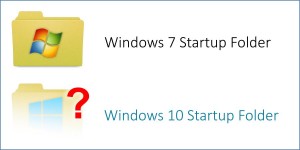 Where is the Windows 10 Startup Folder?