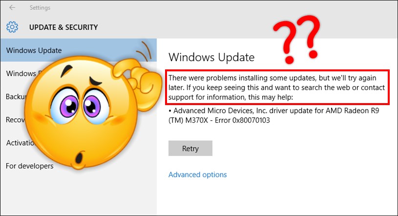 adguard windows update error