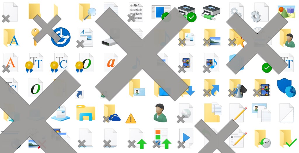 Fix The Grey X On Shortcut Icons In Windows Scottie S Tech Info