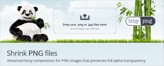 TinyPNG Homepage