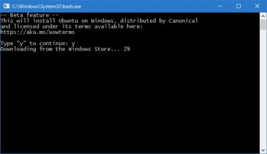 Installing Ubuntu on Windows