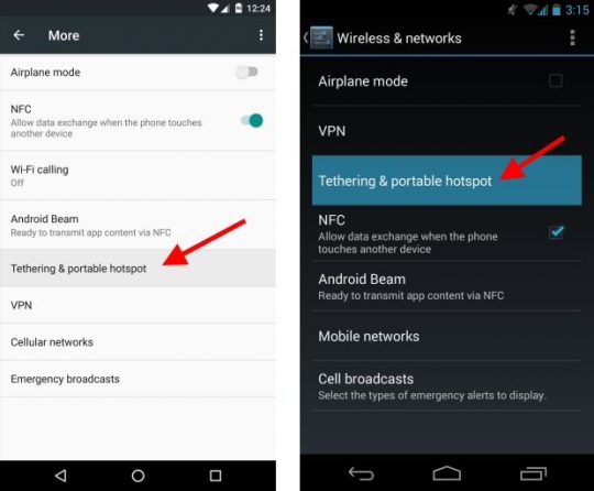 tethering app android