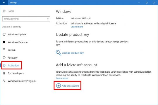 windows 10 free upgrade change motherboard