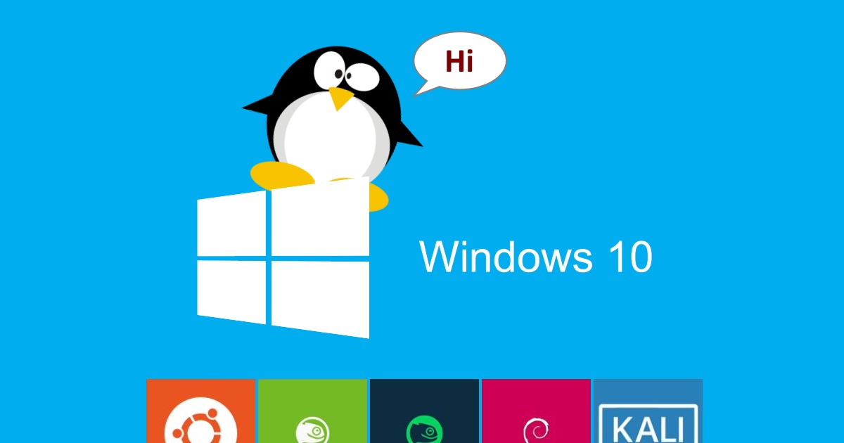 How to update or install “Linux on Windows” in Windows 10