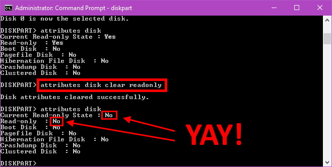 Adept kranium selvfølgelig How to fix a Read-Only drive in Windows | Scottie's Tech.Info