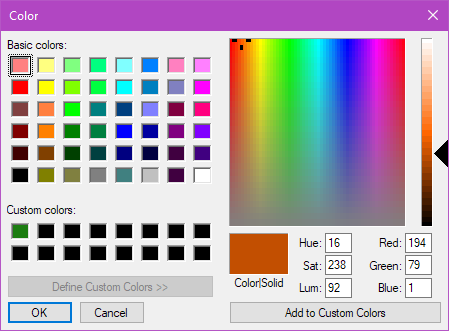 Colored Folders - Color Picker
