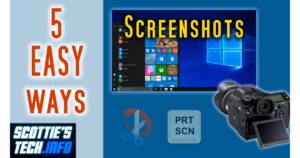 5 easy screenshot methods in Windows 10