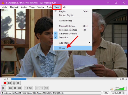 VLC subtitles Step 4