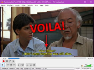 VLC subtitles Step 7