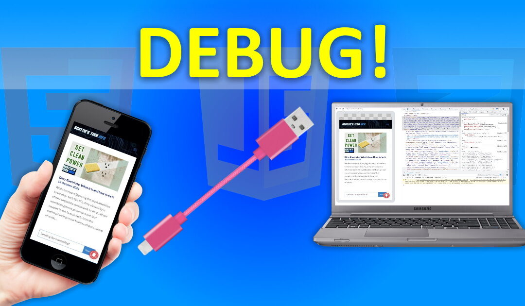 How to Debug web sites on Mobile Devices