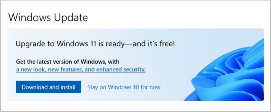 Upgrade to Windows 11!