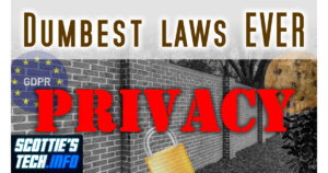 Privacy: Dumbest Laws EVER!!