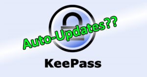 KeePass Auto-Updates!