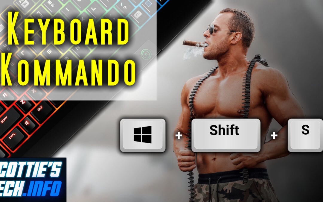 Keyboard Kommando 10: Snip anything on your screen!