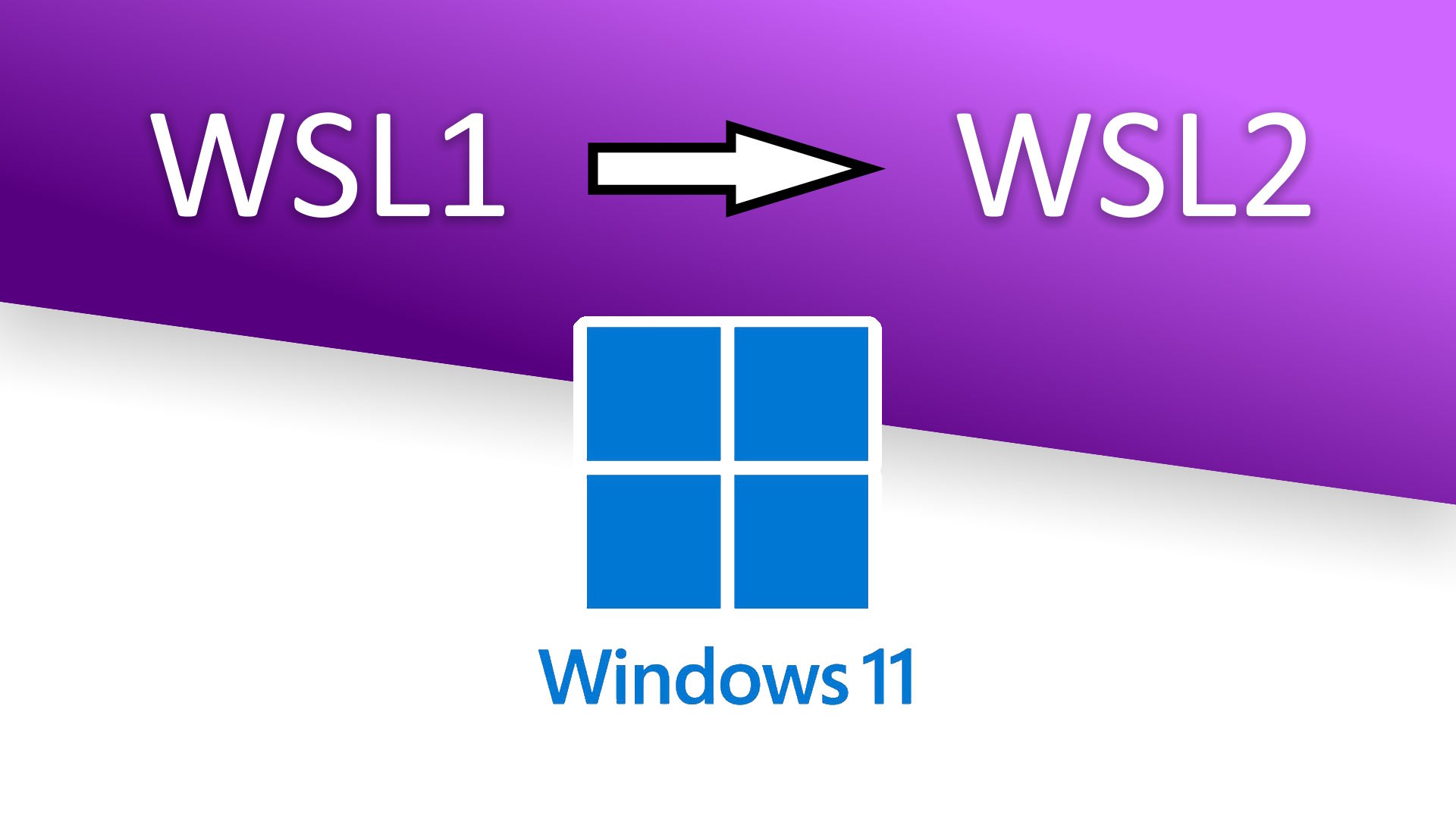 Convert WSL1 to WSL2