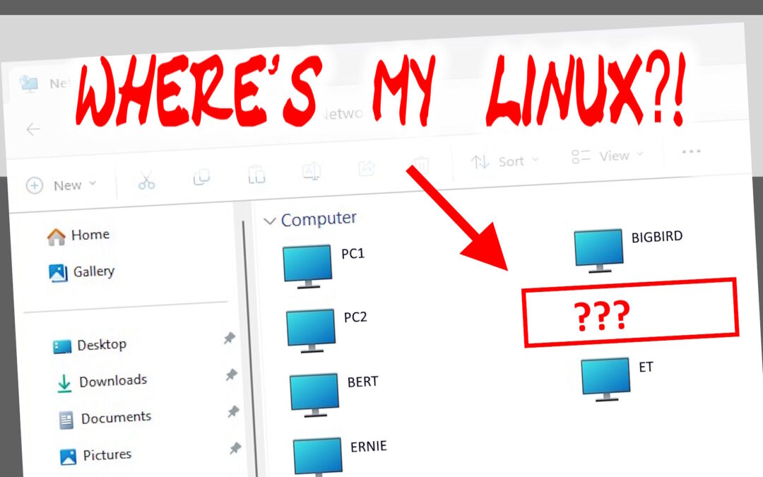 Make your Linux gizmos appear on a Windows Network
