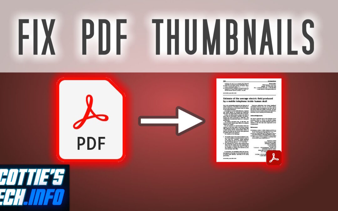 Fix: PDF thumbnails not showing